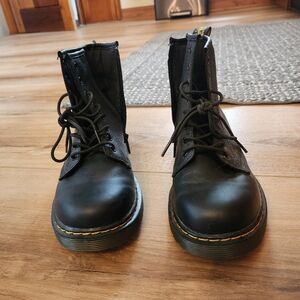 Dr. Martens Black Leather Boots